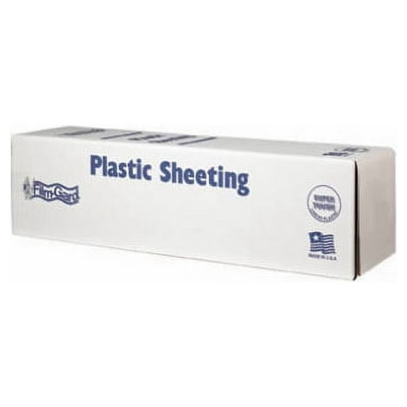 Film-gard 40' X 100' Black Polyethylene Construction Sheeting, 6 Mil