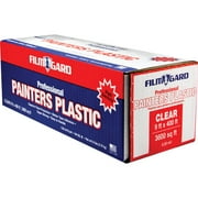 Film-gard 9' X 400' Clear Professional Painter's Plastic Sheeting, 0.35 Mil