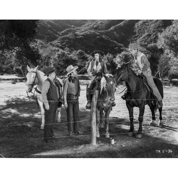 Film still featuring Tex Ritter Photo Print (24 x 30)