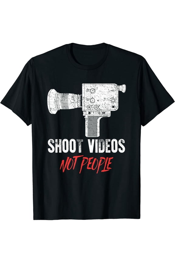 Filmmaker Director Video Camera Cinema Production Studio T-Shirt