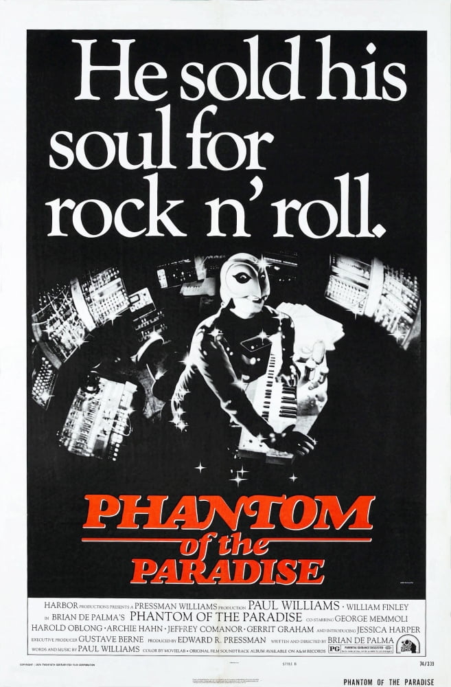 Films By Brianphantom Of The Paradise Canvas Art - (11 x 17)