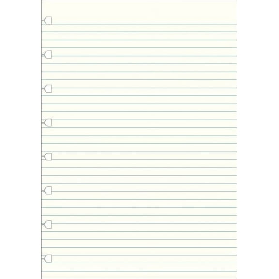 Filofax A5 Notebook Ruled Paper Refill