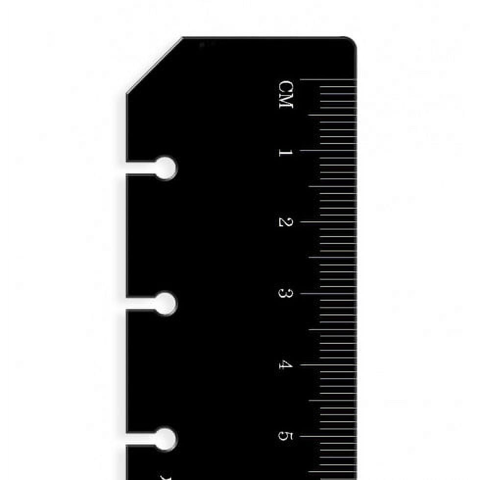 Filofax - Accessories - A5 - Ruler & Page Marker - Black