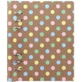 thumbnail image 1 of Filofax Clipbook, Refillable Patterns Notebook, Pastel Dots, A5 (8.25" x 5.75") Ruled, Plain and Quadrille Notes, 1 of 5