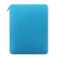 thumbnail image 1 of Filofax Finsbury A4 Size Zipped Folio, Aqua, Leather, 12.6-inches Height, 1 of 1