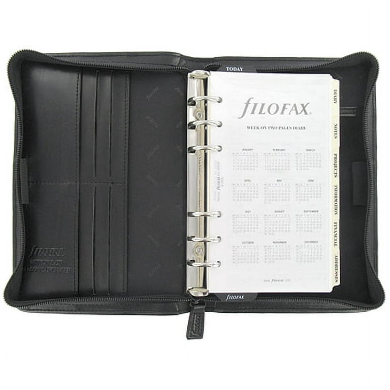 Filofax A5 One Day on a Page Multilanguage 2024 Personal Organiser