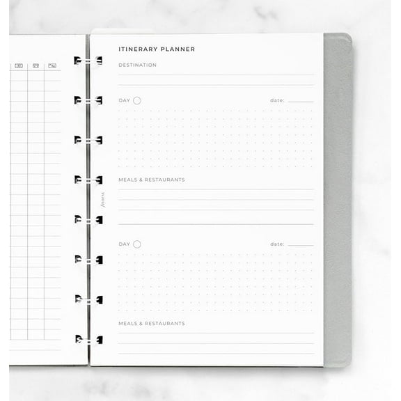 Filofax Travel Planner Notebook Refill, A5 Size, 8.27-inches Height