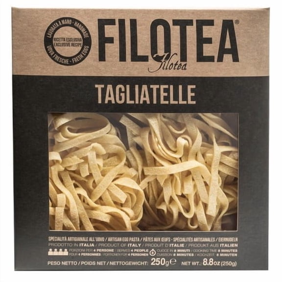 Filotea Le Matassine Tagliatelle Nest Egg Pasta 250g, British Import (Pack of 3)
