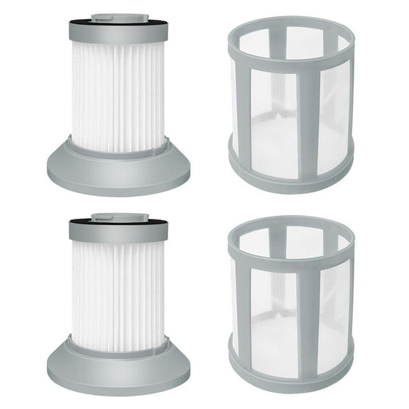 Filter Assembly fits inside the Dirt Tank for Bissell Zing Bagless Canister Vacuums - 2156 2156A 2156E 1665 1665W 16652 Series, Parts # 1613056, Pack of 2