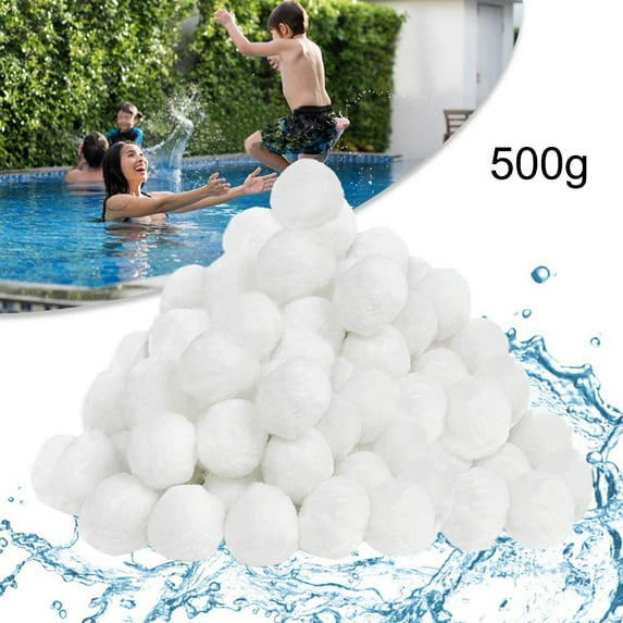 Filter Balls 500g Swimming Pool Filter Balls, Filter Sand Filter System Cartridge Filter Replacement Swimming Pool Filter Balls, Filter Pumps