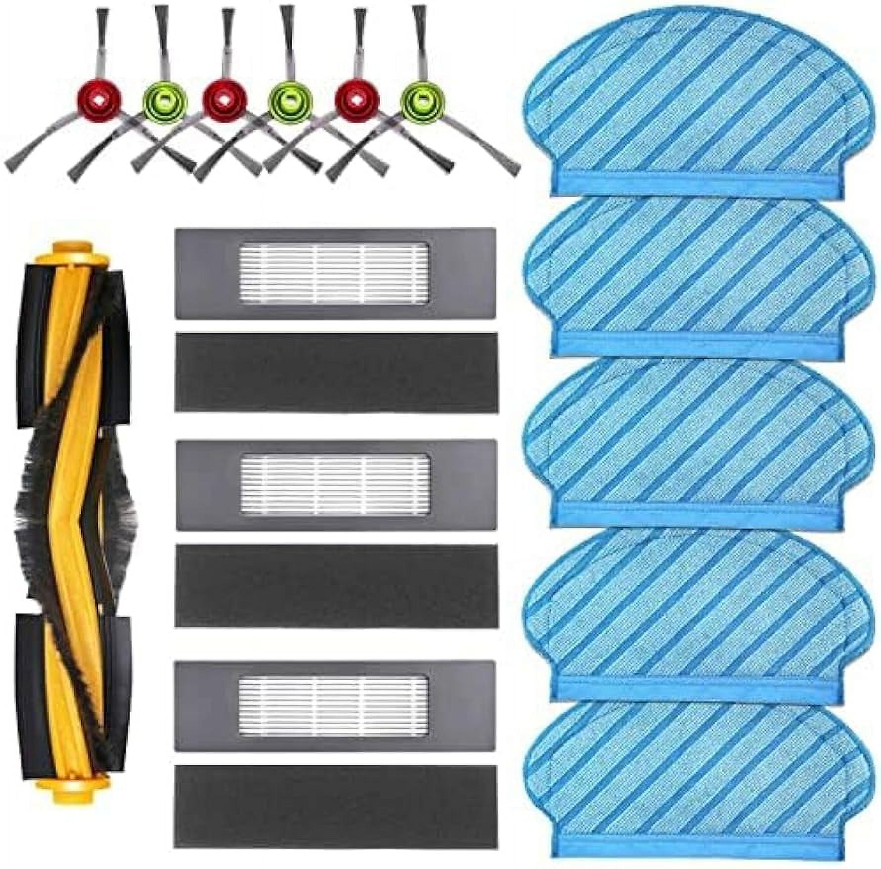 Set 6 Filtri E 6 Spugne Per Ecovacs Deebot Ozmo 920 E 950 – Ricambi Originali Compatibili, Manutenzione Aspirapolvere Robot - 3