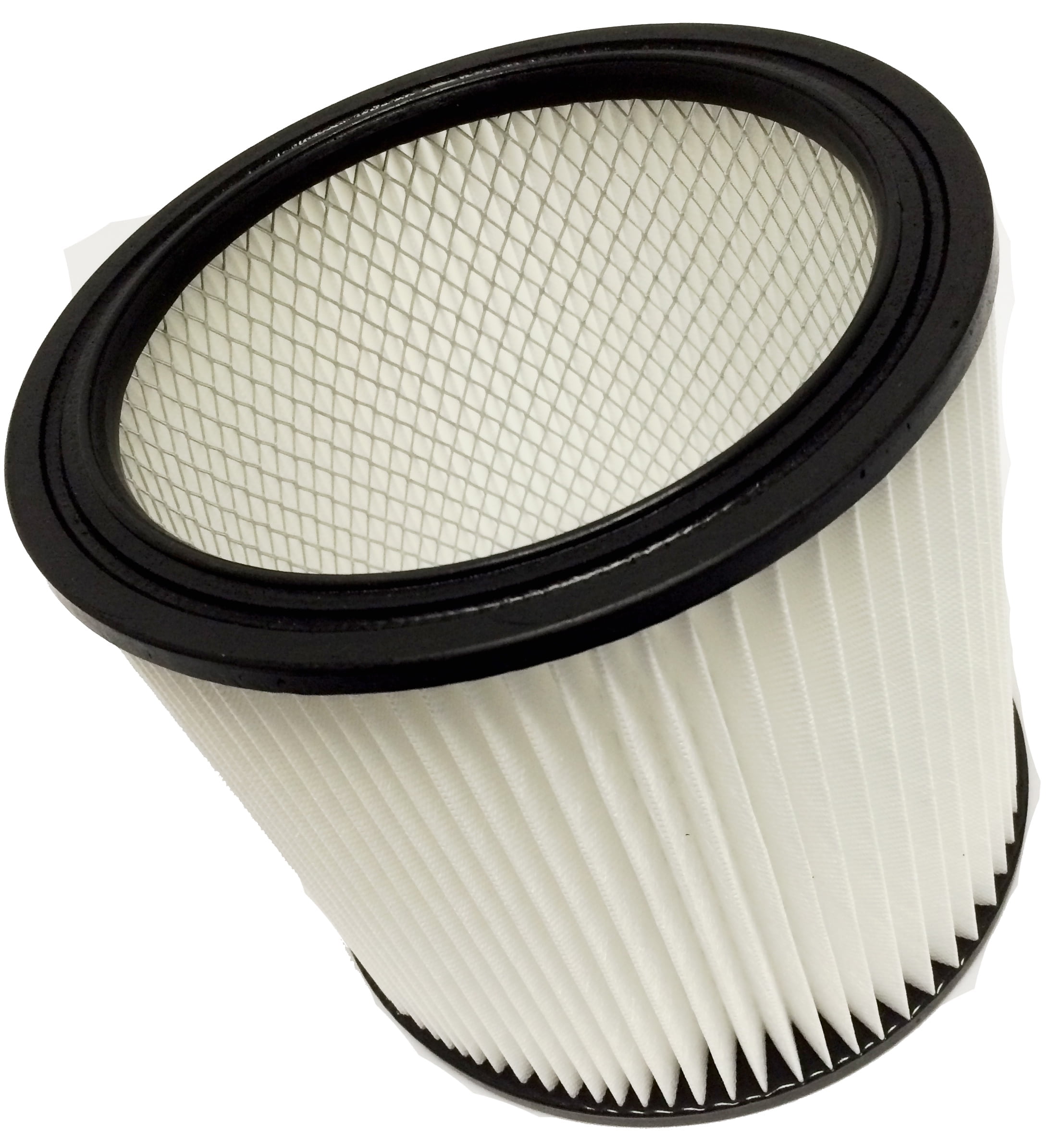 White and Black Replacement Filter for Wet/Dry Vacs