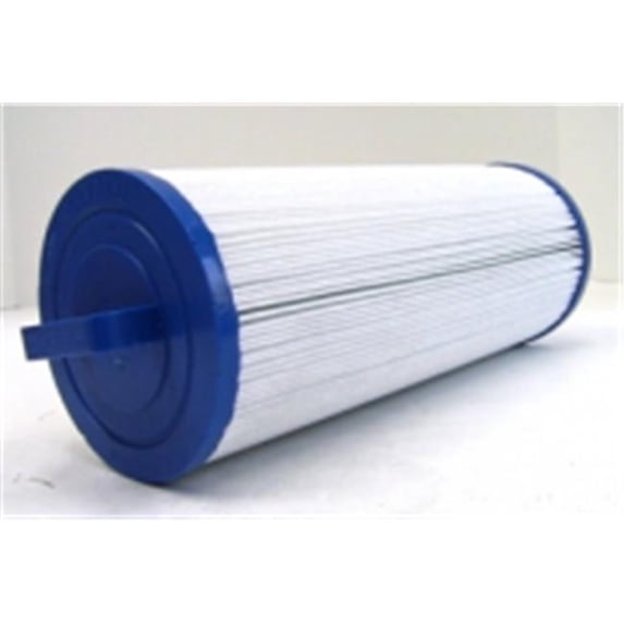 Filter Cartridge,PLEATCO,25 Sq Ft,4-5/8"OD x 11-5/8"Long Top:Handle(Cone)Bottom:1-3/8"ID