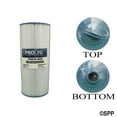 thumbnail image 1 of Filter Cartridge, Proline, Diameter: 6-3/4", Length: 15-1/2", Top: Handle, Bottom: 2" Male SAE Thread, 52 sq ft, 1 of 1