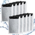 thumbnail image 1 of Filter Cartridge for Tetra Whisper Bio-Bag Filters, Medium Cotton Replacement Filter Cartridges for Aquariums Compatible with Tetra Whisper 10i, IQ10, PF10 and ReptoFilter, 10 Pack, 1 of 6