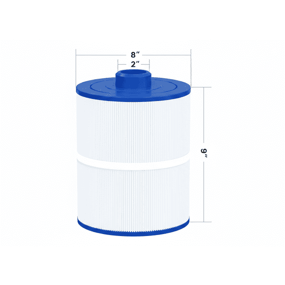 Filter Compatible with C-8450, FC-3310, PCS50N, 100593, 3301-2261, Maax Spas, 50 Sq. Ft Spa Filter Cartridge, 1 Pack