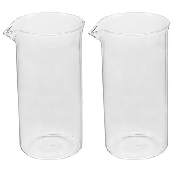 Filter Cup Coffee Pitcher Cafetiere Replacement Cold Brew Beaker 2 Pack