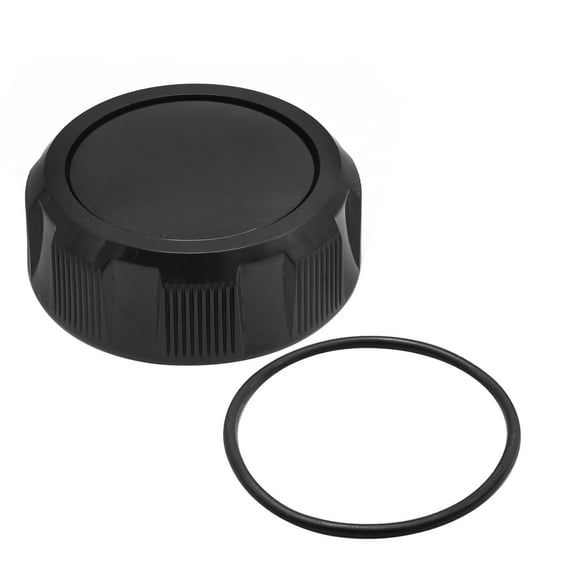 A Black Plastic Lid For Replacing Zodiac, Jandy Series Pool Filters, Replacement For Select Pool And Spa DE Aquapure Salt Cell Cleaning Caps.