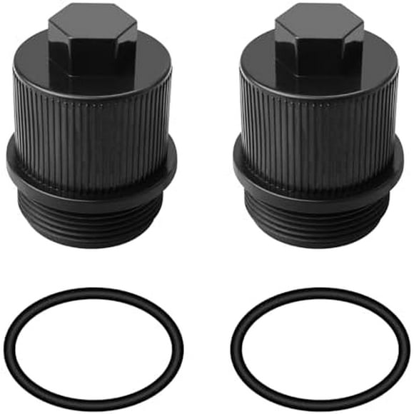 Filter Drain Plug 190030 Drain Plug Cap Assembly Replacement (2 Pack) Fits for Pentair Clean & Clear Plus Cartridge Pool and Spa Filters