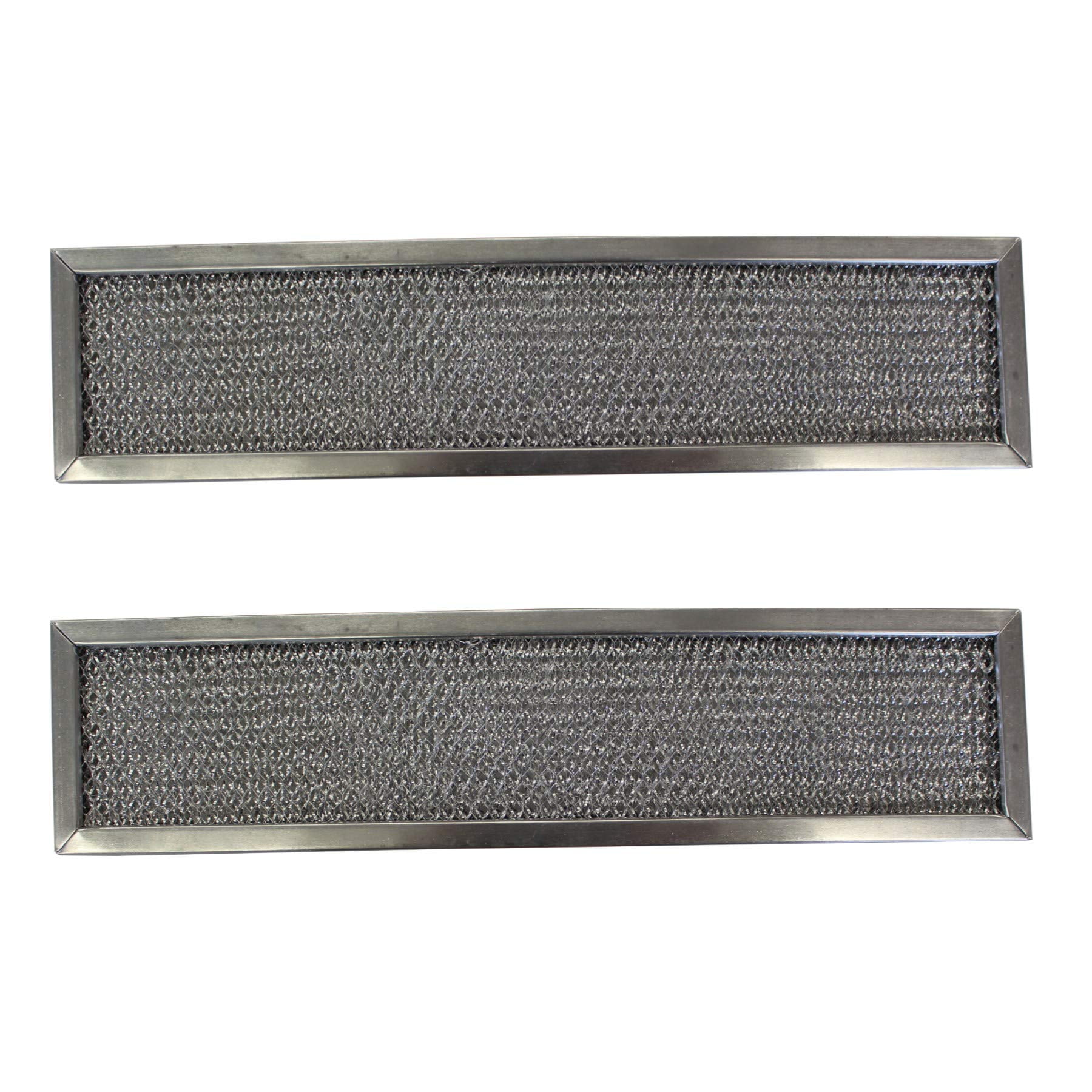 Filter Everything Replacement Filters Compatible With GE G-8664 Aluminum Filters - 3-1/2 x 19-1/4 x 3/8 (2-Pack)