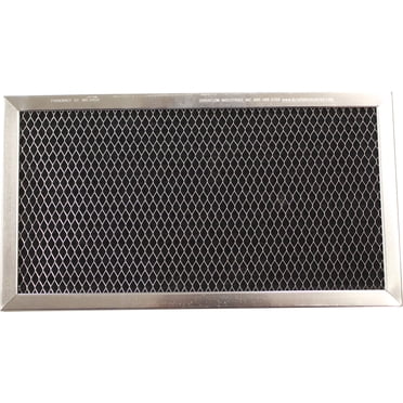 Compatible GE Microwave Carbon Filter WB02X11550 2-3/32 X 10-9/32 X 3/8