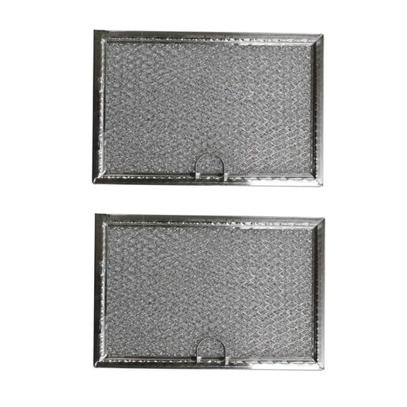 Filter Everything Replacement Filters Compatible With GE WB06X10359 Grease Filters - 5 x 7-5/8 (2-Pack)