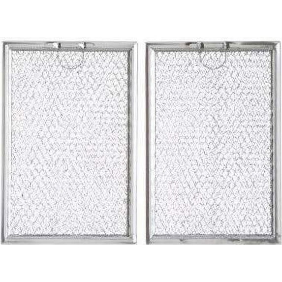 Filter Everything Replacement Filters Compatible With GE WB6X10359 Aluminum Filters - 4 3/4 x 13 x 3/32 - 2 Pack