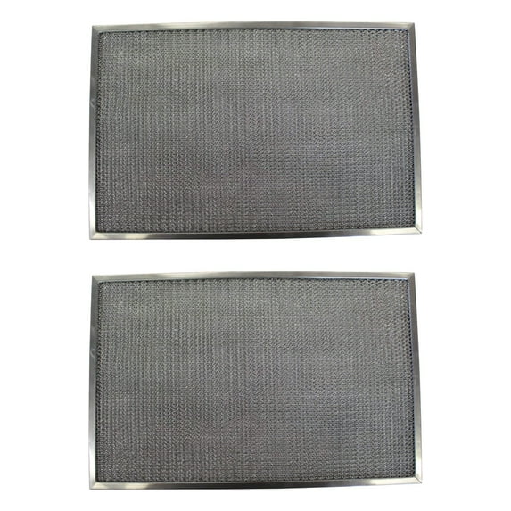 Filter Everything Replacement Filters Compatible With Nutone G-8579 Aluminum Filters - 7-1/4 X 19-3/4 X 3/8 (2-Pack)