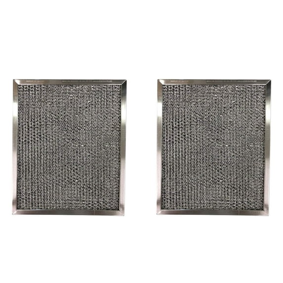 Filter Everything Replacement Filters Compatible With Sears/Kenmore GC-7506 Aluminum Filters - 8-3/4 x 10-1/2 x 3/8 (2-Pack)