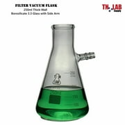 Filter Flask Borosilicate Glass Buchner Vacuum Flask Side Arm 250 ml