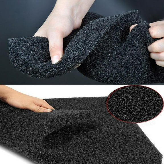 Filter Foam Sponges, Bio Sponge Filter Media Pad, Cut-to-Size Foam for Aquarium Fish Tank