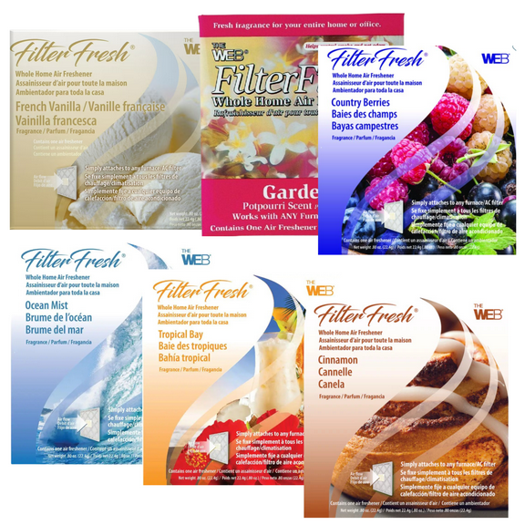 Filter Fresh Aroma Collection 6 Scents Variety Pack