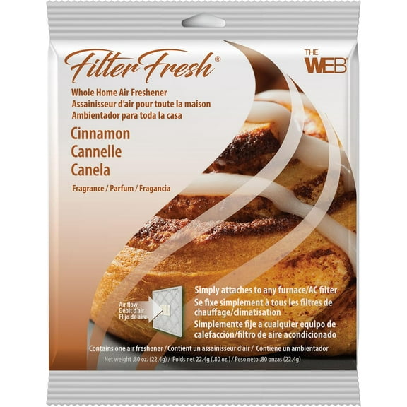 Web FilterFresh Cinnamon Scent Air Freshener 0.8 oz Gel