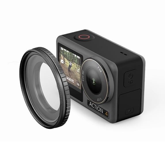Filter Holder For DJI ACTION4 Sports Camera Protection Filter Frame Metal Material Lightweight And Durable