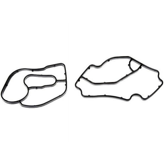 Filter Housing Seal Kit - 2 Piece - Compatible with 2010 - 2018 Mercedes-Benz Sprinter 3500 3.0L V6 2011 2012 2013 2014 2015 2016 2017