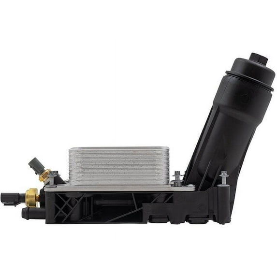 Filter Housing and Cooler - Compatible with 2011 - 2013 Dodge Journey Sport Utility 4-Door 3.6L V6 Naturally Aspirated DOHC FLEX 2012