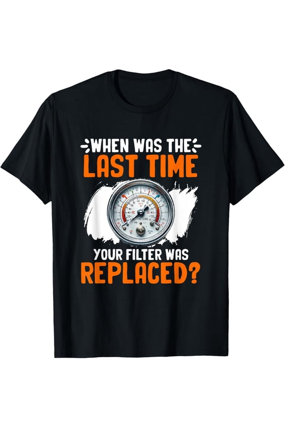 Filter Hvac Tech Mechanic AC Repairman HVAC Technician T-Shirt