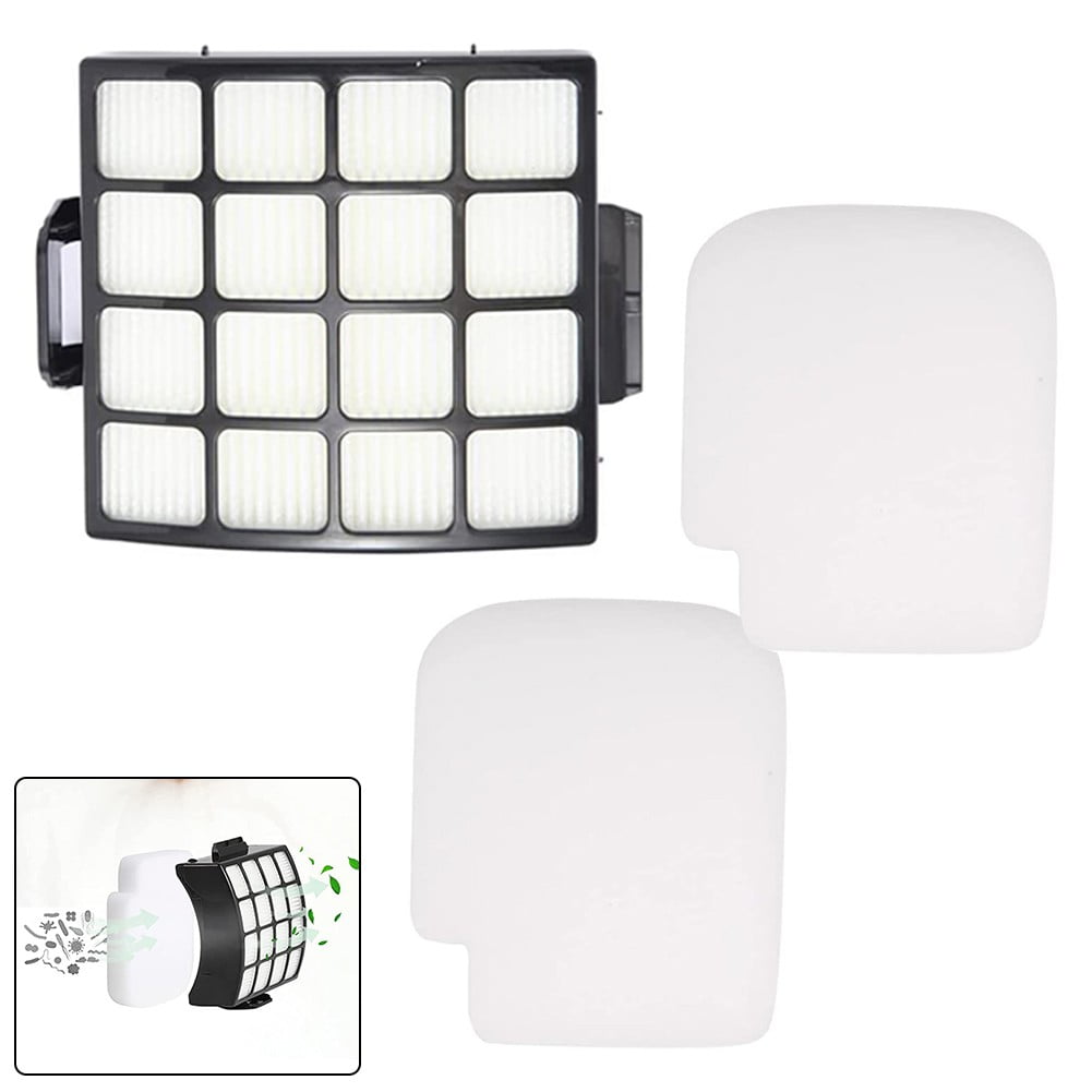 Kit Filtres Rechange Pour Aspirateur Shark IZ400/IZ420 - 2 HEPA + 4 Mousse + 4 Feutre