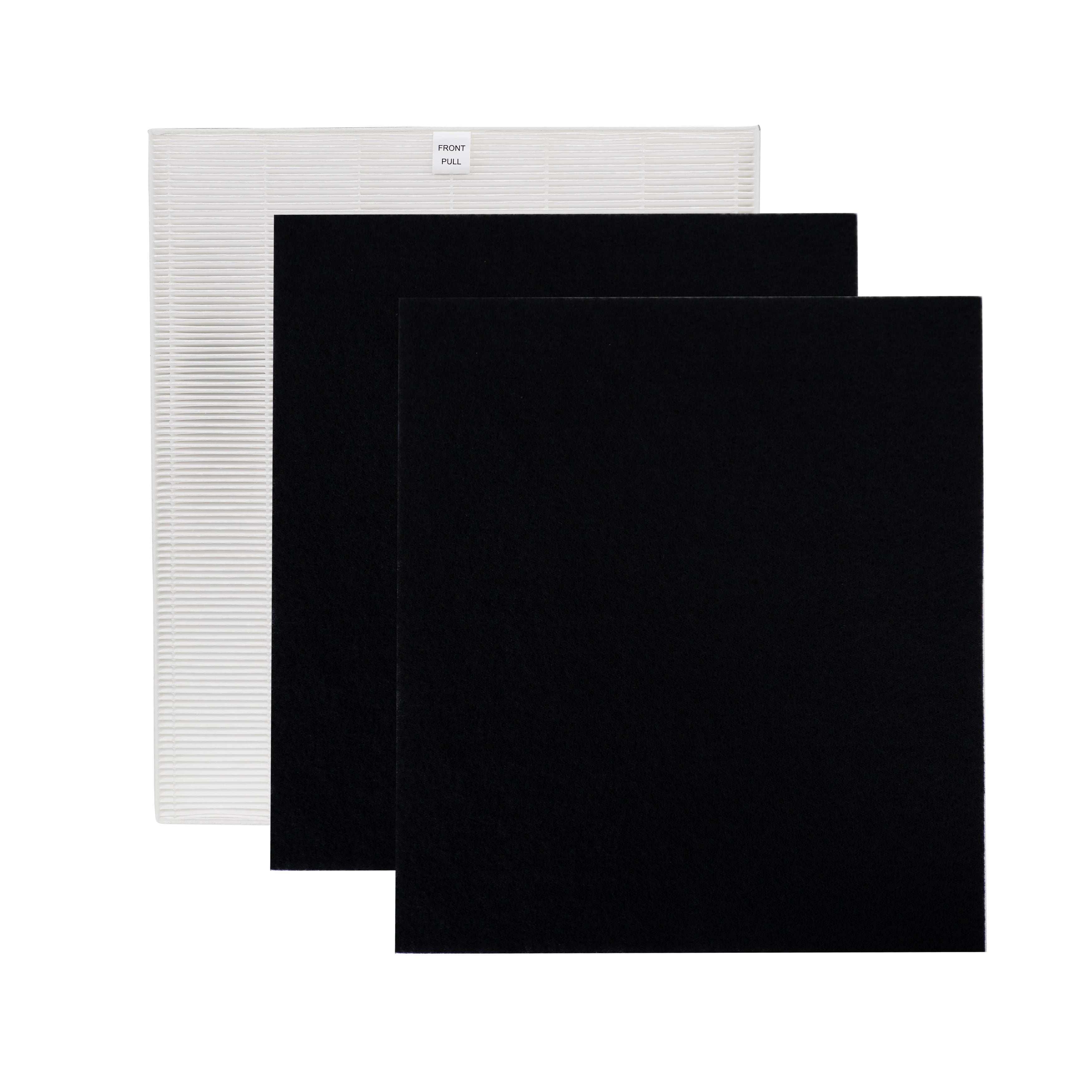 15" Black and White HEPA Air Purifier Filter Set