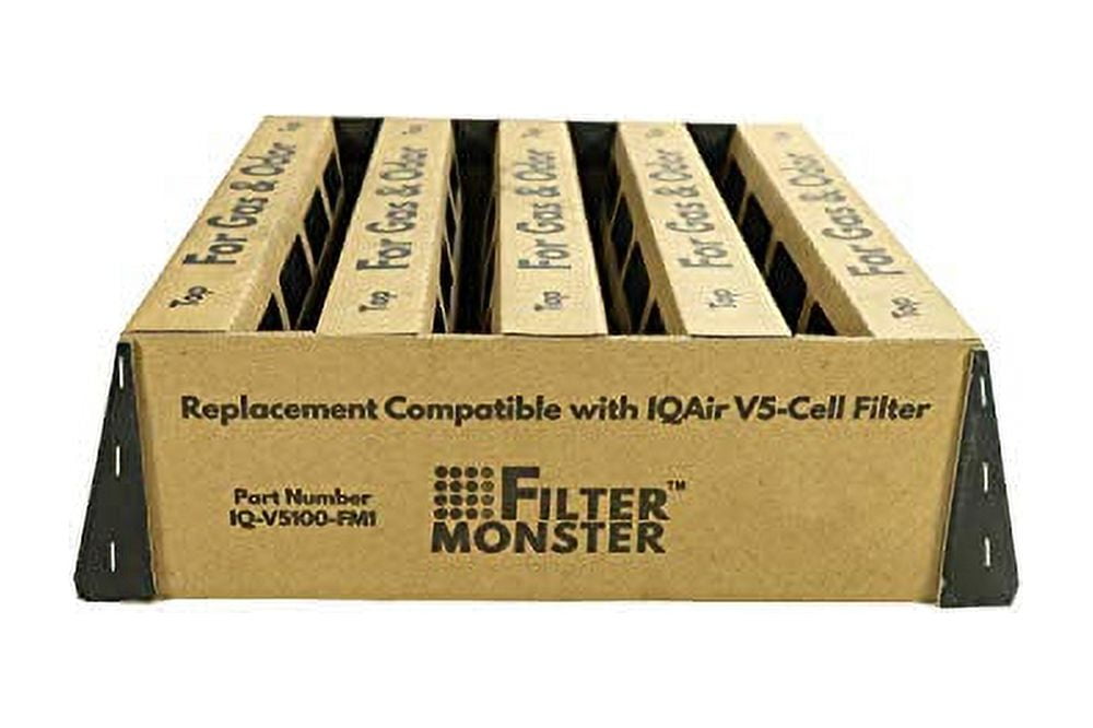 FilterMonster Replacement HEPA Air Filter Compatible with IQAir