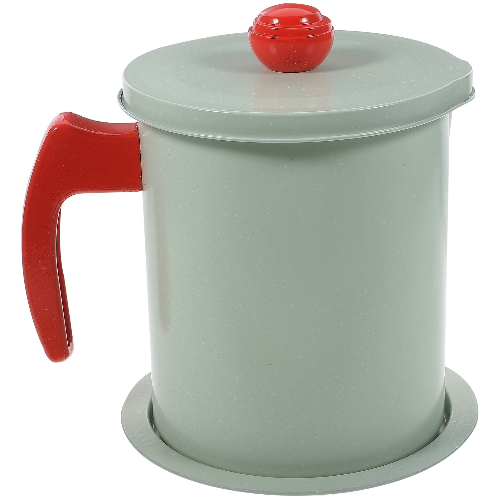 Filter Oil Pot Bacon up Strainer Jug Stainless Steel Fat Jar Container