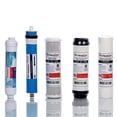 thumbnail image 1 of CFS Filter Pack for 5 Stage Replacement Set for Reverse Osmosis Water Systems w/ 150 GPD Membrane, 1 of 3