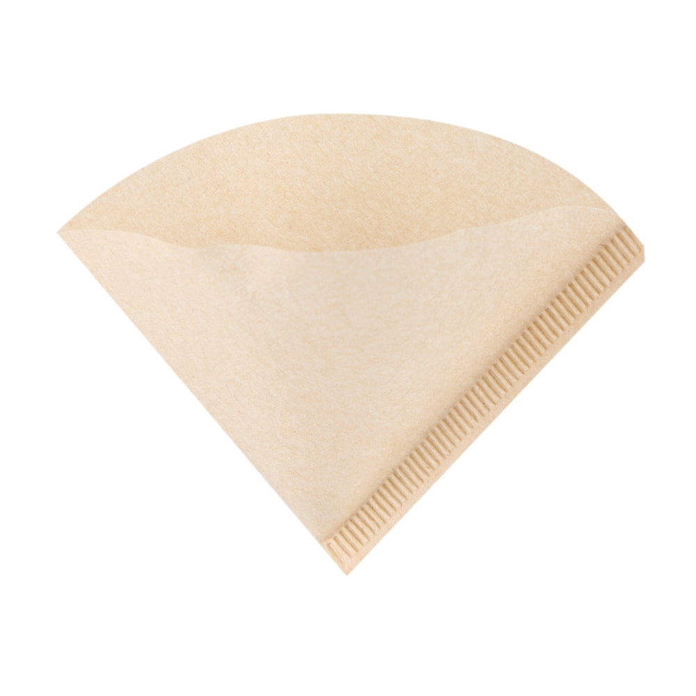 Filter Papers Coffee Cup Filter Paper 40Pcs Unbleached Natural Cone