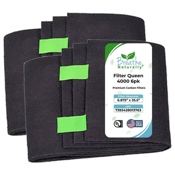 Filter Queen Defender 4000 Series Replacement Carbon Pre Filter 6 Pack