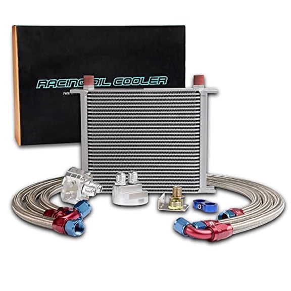 Filter Relocation Kit Fit For Universal Transmission Aluminum Engine Oil Cooler