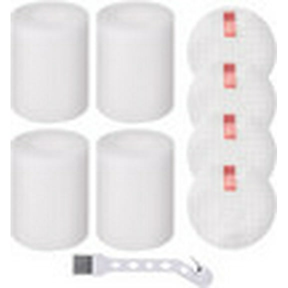 Filter Replacement Compatible With Shark IQ Robot Vacuum Cleaner R101AE, RV1001AE, UR1005AE, RV912S, UR1000SR Self-Empty Base, Compare to Part # 106KY1000AE (4 Pack)