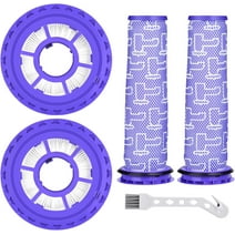 Filter Replacement for Dyson Animal Ball DC41 DC65 DC66 UP13 UP20 Multi Floor Upright Cordless Vacuum Cleaner, 2 Hepa Post & 2 Pre Filters Replacements, Compare to Part # 920769-01&920640-01