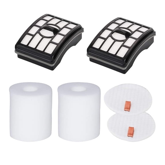 Filter Replacement for Shark Rotator Pro Lift-Away NV500, NV501, NV502, NV505, NV552, NV642, UV560, ZU780, ZU782, ZU785. 2 HEPA + 2 Foam & Felt Filters