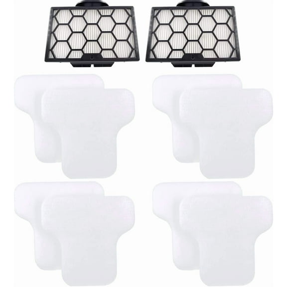 Filter Replacement for Shark CZ350 CZ351 CZ2001 Vertex Canister Pet Bagless DuoClean PowerFins Corded Vacuum Part XHPCZ350 XFFKCZ350