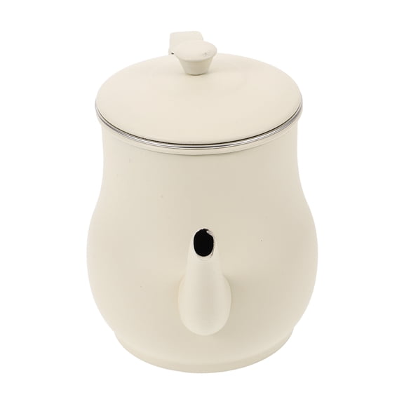 Kitchen Oil Strainer Jug with Filter and Grease Container, Oil Pot Syrup Dispenser with Built-in Strainer for Cooking